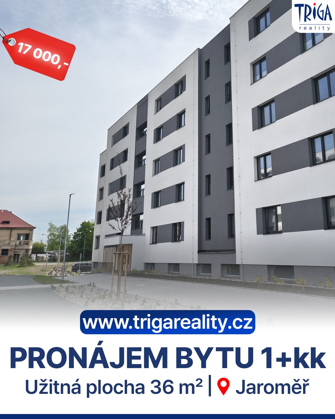 Pronájem bytu — Jaroměř